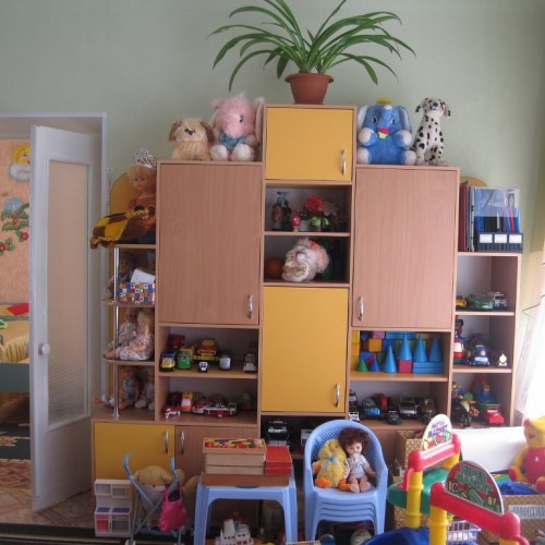 шкаф для игрушек в детский сад