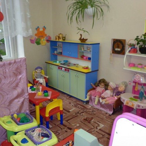 Уголок для игрушек в детский сад